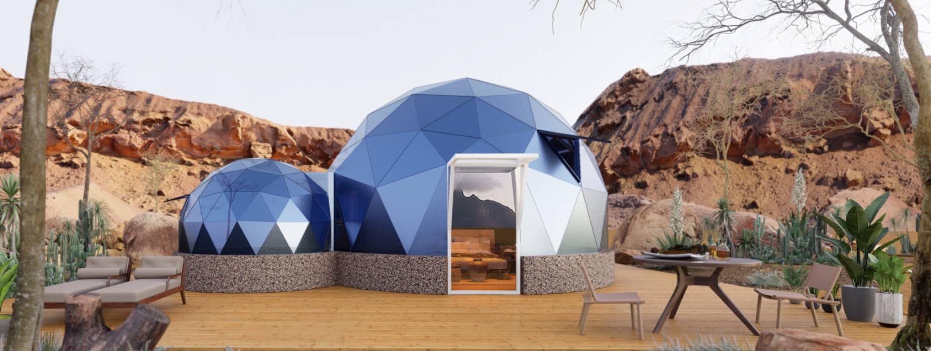 海陵区球形智能光伏玻璃星空房